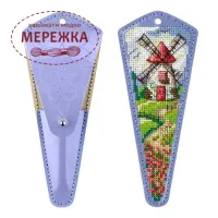 Фото Набір для вишивання хрестиком WonderlandCrafts Чохол для ножиць FLTL-085
