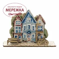 Фото Набір для вишивання хрестиком WonderlandCrafts по дереву FLW-066