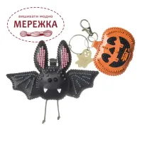 Фото Набір для вишивання бісером WonderlandCrafts шарм на сумку  на штучній шкірі FLBB-199