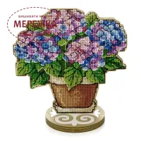 Фото Набір для вишивання хрестиком WonderlandCrafts по дереву FLW-073