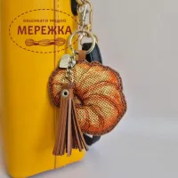 Фото Набір для вишивання хрестиком WonderlandCrafts шарм на сумку  на штучній шкірі FLHL-167