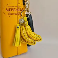 Фото Набір для вишивання хрестиком WonderlandCrafts шарм на сумку  на штучній шкірі FLHL-168