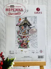 Фото набір для вишивання хрестиком Лукас Пташина хатка