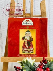 Фото набір для вишивання МіллХілл Різдвяний дух Санти