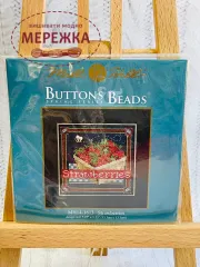 Фото набір для вишивання МіллХілл Полуниця