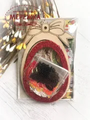 Набір для ткання бісером, Писанка червона