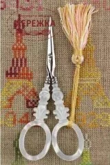 Фото Ножиці Sajou Mother of pearl style Cross
