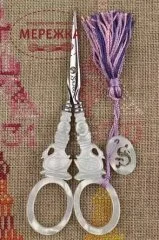 Фото Ножиці Sajou Mother of pearl style Swan