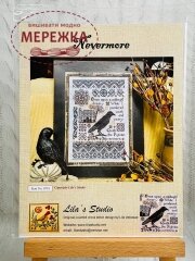 Фото Lila's Studio Схема для вишивання Nevermore 0718