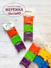 Фото бобінки пластикові кольорові, 30 штук