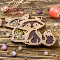 Фото Органайзер для бісеру WonderlandCraft для бісеру з кришкою FLZB-099