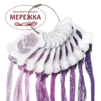 Фото Органайзер для муліне WonderlandCrafts 10шт+кільце, "Бобінка" FLZ(S)-111