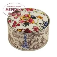 Фото Набір для вишивання хрестиком Sajou Декоративна скринька Oriental Flowers #21