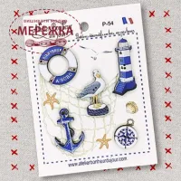 Фото Atelier Bonheur du jour Набір дерев'яних гудзиків P-54