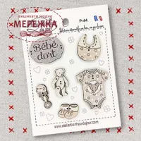 Фото Atelier Bonheur du jour Набір дерев'яних гудзиків P-44