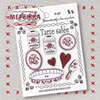 Фото Atelier Bonheur du jour Набір дерев'яних ґудзиків P-67