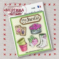 Фото Atelier Bonheur du jour Набір дерев'яних ґудзиків P-88