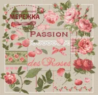 Фото Madame la Fee Схема Passion des Roses 79357