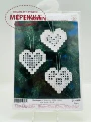 Фото Permin набір для вишивання в техніці хардангер 01-4616