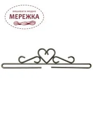 Фото Белпул Permin Світлий метал, 20 см. 5124/20