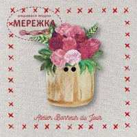 Фото Atelier Bonheur du jour Гудзик Троянди PF-20