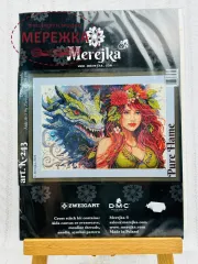 Фото Набір для вишивання хрестиком Merejka Чисте полумя К-243