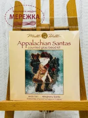 Фото Набір для вишивання у змішаній техніці Mill Hill Allegheny Santa MH20-7301
