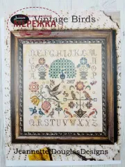 Фото Jeannete Douglas Designs Схема Vintage Birds