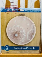Фото Вишивка гладдю Leisure Arts Dandelion 51127