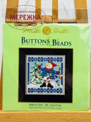 Фото Набір для вишивання у змішаній техніці Mill Hill Містер Джек Фрост MH14-5303