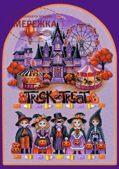 Фото Набір для вишивання хрестиком Ірина Наніашвілі Геловін. Вечір всіх святих 113