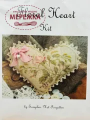 Фото Набір для вишивання хрестиком Samplers Not Forgotten Floral Heart