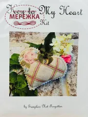 Фото тНабір для вишивання хрестиком Samplers Not Forgotten Key to My Heart