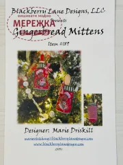 Фото Blackberry Lane Designs Схема Gingerbread Mittens #189