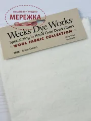 Фото Weeks Dye Works Тканина вовняна Snow Cream 1096