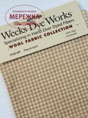 Фото Weeks Dye Works Тканина вовняна Parchment 1110HT