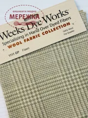 Фото Weeks Dye Works Тканина вовняна Fawn 1111GP