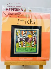 Фото Набір для вишивання у змішаній техніці Mill Hill Насолоджуйся природою ST15-2212