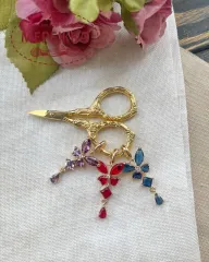 Фото Hobby Bee Маячок для ножиць Червоний метелик