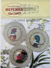 Фото Puntinipuntini Схема Colorful Birds Trio 2026 148