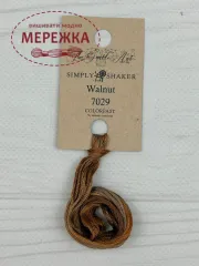Фото Муліне ручного фарбування The Gentle Art Simply Shaker Walnut 7029