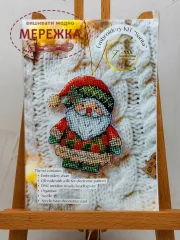 Фото Набір для вишивання хрестиком Such.a.stitch на акриловій основі "Santa"