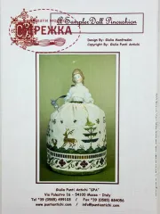 Фото Giulia Punti Antichi(GPA) Схема "A Sampler Doll Pincushion"(Третій дизайн.Люсія)