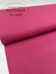 Фото Рівномірне полотно Zweigart Murano, 32 ct 3984/9020 Raspberry