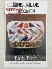 Фото The Blue Flower Схема Birdy Bowl