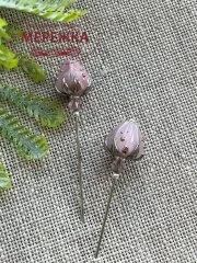 Фото Hobby Bee Голка-пін Рожевий бутон міні