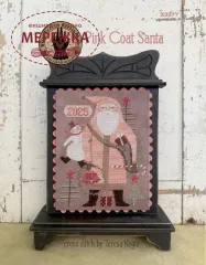 Фото Teresa Kogut Схема Pink Coat Santa XS377