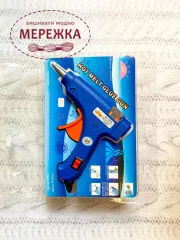 Фото пістолет клейовий малий