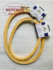 Фото п'яльця ДМС дерево, овальні