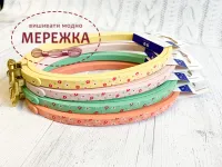 Фото п'яльця ДМС овальні квіткові